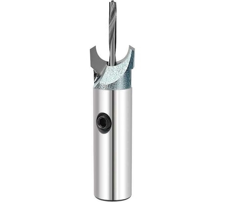 Фреза для формирования сфер-бусин (2 шт; 18 мм; хв-к 10 мм; сверло HSS) Tideway F00408