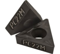 Пластина сменная трехгранная Русский Инструмент TCMT 16T304-SL PC22M ri.362.64