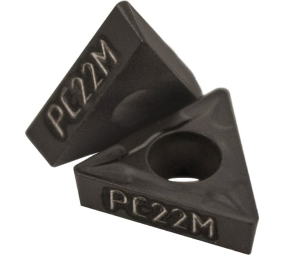 Пластина сменная трехгранная Русский Инструмент TCMT 16T304-SL PC22M ri.362.64