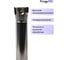 Фреза концевая корпусная ProguTEC EXN03-C32-40-150L-6-NEW диаметр 40 мм хвостовик 32 мм HIGH FEED высокоскоростная обработка стали для сменных пластин LNMU0303ZER 02-000000051 4