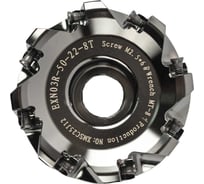 Фреза торцевая насадная ProguTEC EXN03-63-22-10T 63 мм HIGH FEED высокоскоростная обработка стали для сменных пластин LNMU0303ZER 01-000000060