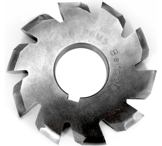 Фреза полукруглая выпуклая Beltools 80 R8 Р6М5 dпос=27мм Z=10 ГОСТ 9305-93 ri.178.123