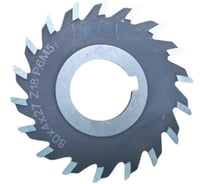 Фреза дисковая трехсторонняя прямая ИНКО 80х4 HSS 00-00012985