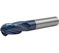 Концевая сферическая фреза RODMIX 4 зуба, HRC 45, AlTiN 16x32x100 R8 7160321001