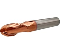 Концевая сферическая фреза RODMIX 2 зуба, HRC 55, TiSiN, удлиненная 10х20х150 R5 6100201502