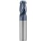 Концевая сферическая фреза RODMIX 4 зуба, HRC 45, AlTiN 4х8х50 R2 7040080501 2
