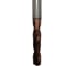 Сверло по металлу твердосплавное CNCTOOL VHM 7.5х40х79, хв.8  D55-TiSiN 181650 1