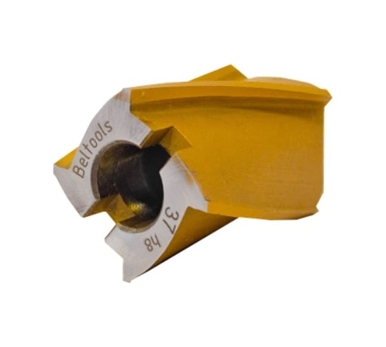 Зенкер Beltools насадной 37 h8 Р6М5 L=50мм dпос=16мм износостойкое покрытие ГОСТ 12489-71 ri.104.759