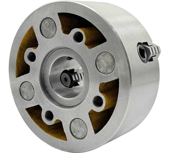 Патрон токарный TORNERI ф 400 мм 4-х кул. (К72-400/С11) с независимым перемещением кулачков Т028389