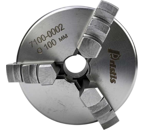 Патрон токарный Pristis 7100-0002 ф100 3-х кулачковый (k11-100) 3275973741480