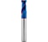 Концевая фреза с плоским торцом RODMIX 2 зуба, HRC 65, Nano Blue 2х5х50 4020050503 2