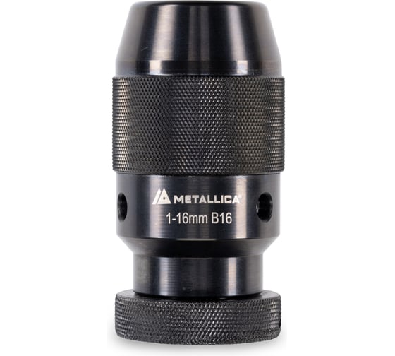 Патрон METALLICA быстрозажимной цельномет. д/станков Ultra 1.0-16 мм, В16, без замка, в тубе 193370