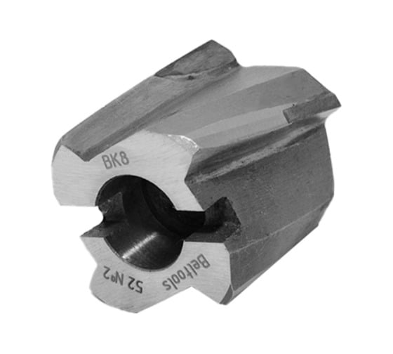 Зенкер насадной Beltools 52 ВК8 №2 L=56мм dпос=22мм ГОСТ 3231-71 ri.353.326