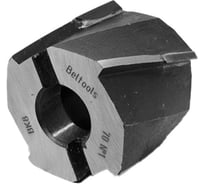 Зенкер насадной Beltools 70 ВК8 №1 L=60мм dпос=27мм ГОСТ 3231-71 ri.353.327