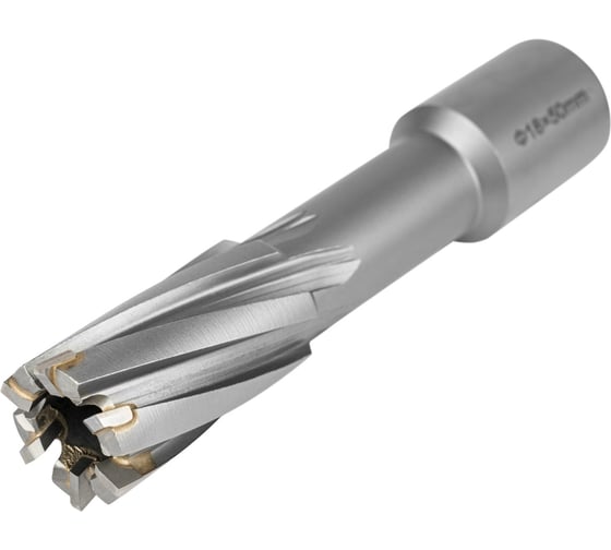Фреза по металлу ELITECH 18х55мм Weldon 19мм TCT 1110.009700 205058