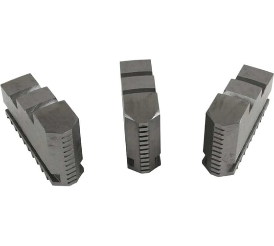 Кулачки Pristis к патрону токарному прямые цельные ф160, 3 шт 3227263269624