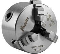 Патрон токарный Pristis 7100-0001 ГОСТ 2675-80 ф 80 3-х кулачковый (к11-80) 3275752800612