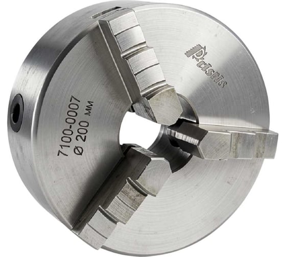 Патрон токарный Pristis 7100-0007 ГОСТ 2675-80 ф200 3-х кулачковый (k11-200) 3315281274932