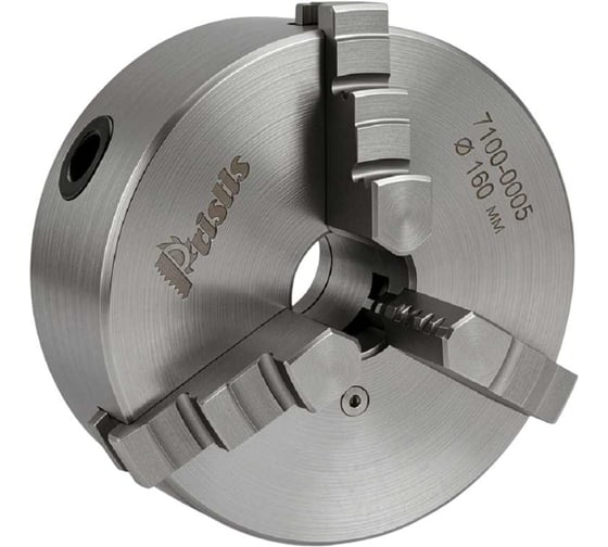 Патрон токарный Pristis 7100-0005 ГОСТ 2675-80 ф160 3-х кулачковый (k11-160) 3301314551019