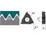 Пластина твердосплавная HardForce 10шт. 11IR-150ISO-HFR52522 11IR-150ISO-HF R52522 (00102060) 3