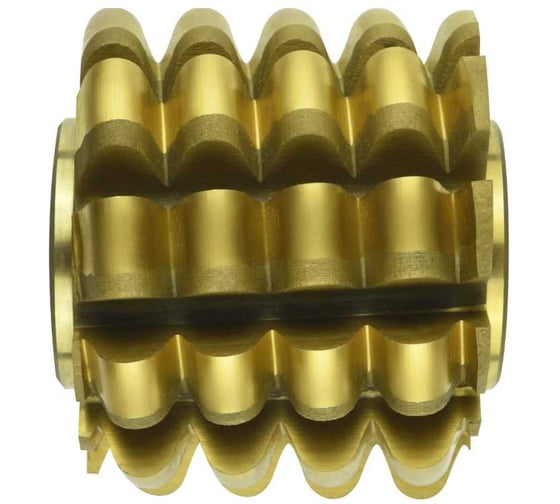 Фреза червячная для нарезания зубьев звездочек ИНСТУЛС t 15.875 d10.16 B 90х 80х32 Z-10 Р6М5 2523-0039 ГОСТ 15127-83 00001938091