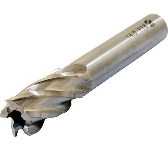 Фреза концевая CNIC d14,0х 26х 83 ц/х Р18 Z=5 dхв-12мм 1759