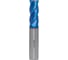 Концевая фреза с плоским торцом RODMIX 4 зуба, HRC 65, Nano Blue, удлиненная 8х25х75 5080250756 2