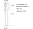 Фреза концевая твердосплавная CNCTOOL VHM 10х25х75 z=4 L600,TiAlN HRC60 (P,M,K,H) 185608 3
