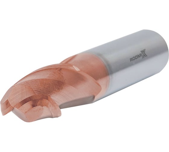 Концевая сферическая фреза RODMIX 4 зуба, HRC 55, TiSiN 3x7x80 R1.5 7030070802