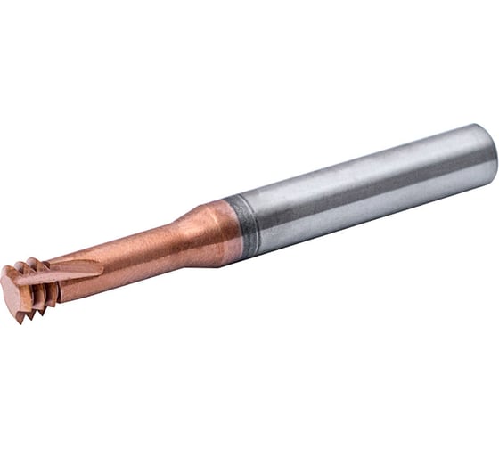 Резьбовая твердосплавная фреза RODMIX с укороченной режущей частью, HRC 55, TiSiN М3х0.5 18030300501
