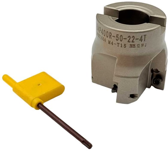 Фреза торцевая TORNERI 90 ф 50 мм z=4 под пластину APMT пос. 22 мм (TAP400R-50-22-4T) Т029190