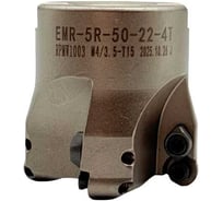 Фреза торцевая TORNERI ф 50 мм z=4 под пластину RPMW пос. 22 мм (EMR-5R-50-22-4T) Т029186