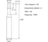 Фреза концевая твердосплавная CNCTOOL VHM 1,0х1.2(6)х50 z=4 L600,TiAlN HRC60 (P,M,K,H) 185598 3