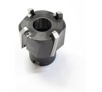 Зенкер насадной Русский Инструмент 52 u8 Р6М5 L=60мм dпос=22мм вставные ножи (2321-2039) ГОСТ 2255-71 ri.104.656