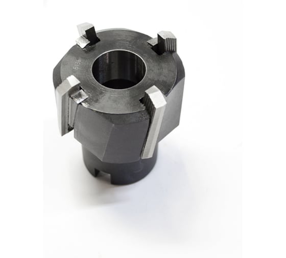 Зенкер насадной Русский Инструмент 52 u8 Р6М5 L=60мм dпос=22мм вставные ножи (2321-2039) ГОСТ 2255-71 ri.104.656