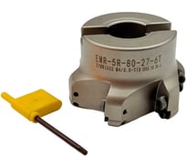 Фреза торцевая TORNERI ф 80 мм z=6 под пластину RPMW пос. 27 мм (EMR-5R-80-27-6T) Т029188