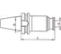 Патрон резьбонарезной Beltools BT30 М3-М12 с набором головок 7шт GT12 ri.260.14 3