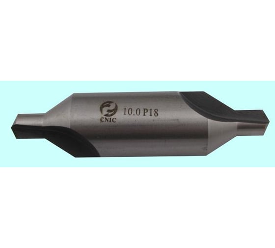 Сверло CNIC d 3,15х 8,0х50,0х4,9 центровочное Р18, двухстороннее, тип А вышлифованный профиль 31783