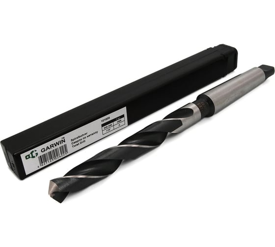 Сверло спиральное по металлу GARWIN 12,5 мм, DIN 345, HSS, 5xD, 118, KM1, тип N 101608-12,5