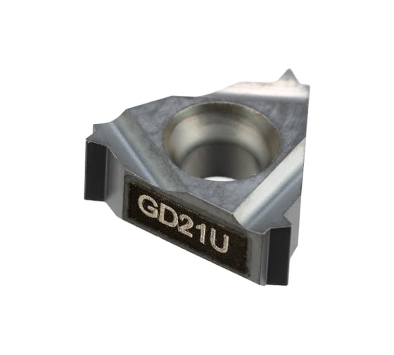 Пластина резьбовая GARWIN для внутренней метрической резьбы, шаг 1,25 мм, универсальный сплав 11NR1.25ISO-GD21U