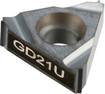 Пластина резьбовая GARWIN для внутренней метрической резьбы, шаг 0,5 мм, универсальный сплав 11NR0.50ISO-GD21U