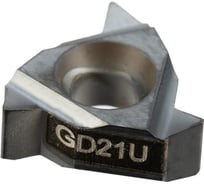 Пластина резьбовая GARWIN для внутренней метрической резьбы, шаг 2,5 мм, универсальный сплав 11NR2.50ISO-GD21U