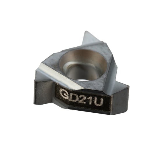 Пластина резьбовая GARWIN для внутренней метрической резьбы, шаг 2,5 мм, универсальный сплав 11NR2.50ISO-GD21U