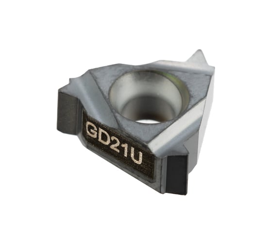 Пластина резьбовая GARWIN для внутренней метрической резьбы, шаг 1,75 мм, универсальный сплав 11NR1.75ISO-GD21U