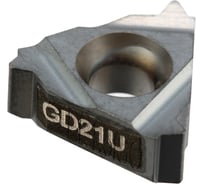 Пластина резьбовая GARWIN для наружной метрической резьбы, шаг 1,5 мм, универсальный сплав 11EL1.50ISO-GD21U