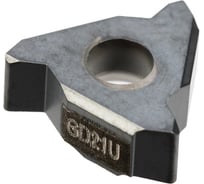 Пластина резьбовая GARWIN для наружной метрической резьбы, шаг 2,5 мм, универсальный сплав 11ER2.50ISO-GD21U