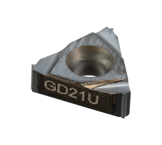 Пластина резьбовая GARWIN для наружной метрической резьбы, шаг 0,5 мм, универсальный сплав 11ER0.50ISO-GD21U