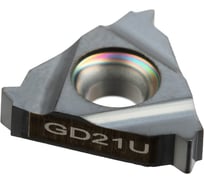 Пластина резьбовая GARWIN для наружной метрической резьбы, шаг 1,75 мм, универсальный сплав 16ER1.75ISO-GD21U