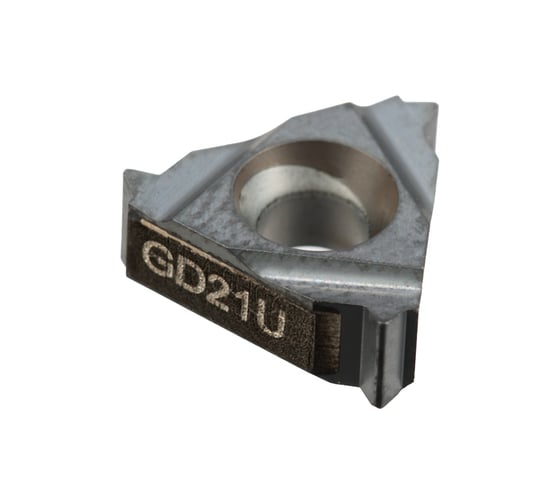 Пластина резьбовая GARWIN для наружной метрической резьбы, шаг 1,25 мм, универсальный сплав 11ER1.25ISO-GD21U