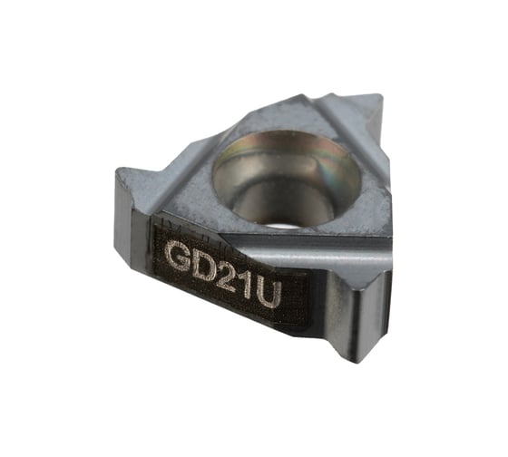 Пластина резьбовая GARWIN для наружной метрической резьбы, шаг 1,75 мм, универсальный сплав 11ER1.75ISO-GD21U